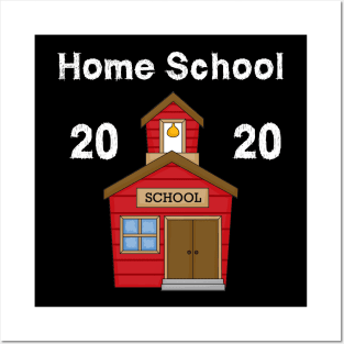 Quarantine Class "Homeschool 2020" Posters and Art